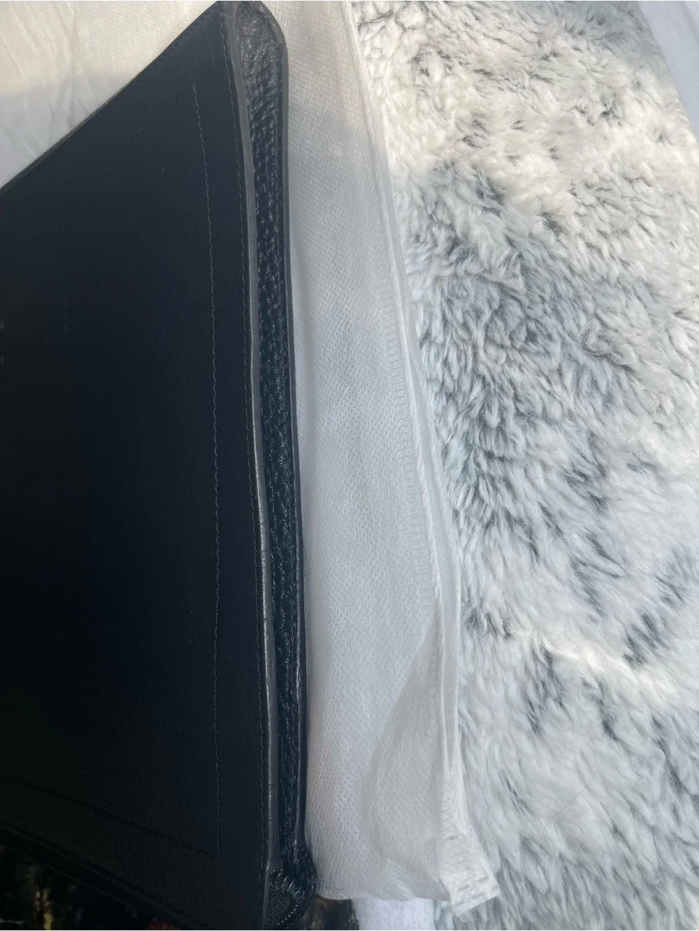 Loewe Anagram Leather Document Case/Laptop Case Grained Calfskin unisex